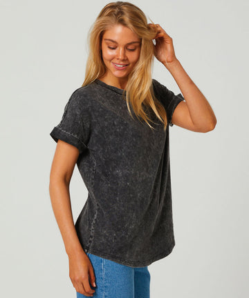 Rip Curl Plains Tee - Vintage Black